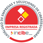 Empresa registrada en el Catálogo de empresas y soluciones de ciberseguridad de INCIBE